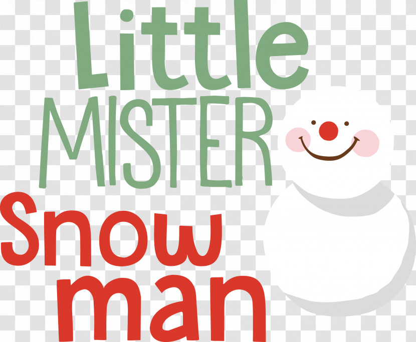 Little Mister Snow Man Transparent PNG