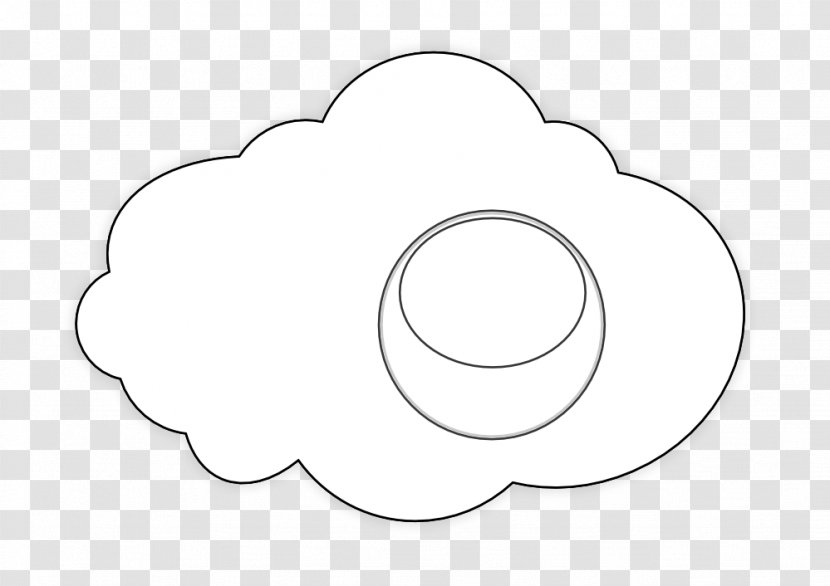 White Circle Area Angle Line Art - Monochrome Photography - Food Graphics Transparent PNG