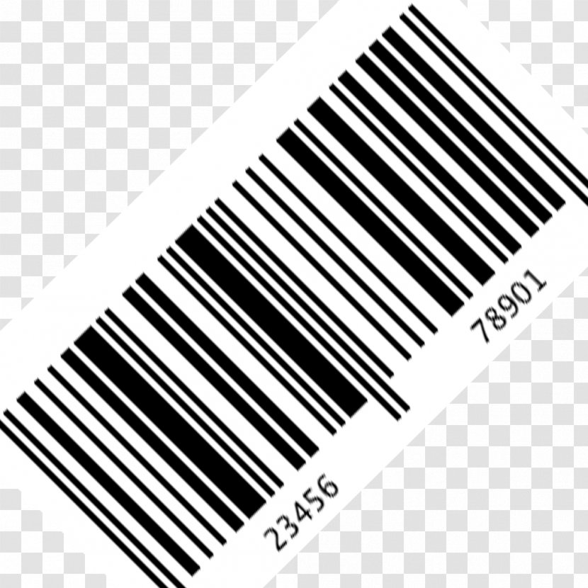 Monochrome Black And White Angle - M - Bar Code Transparent PNG