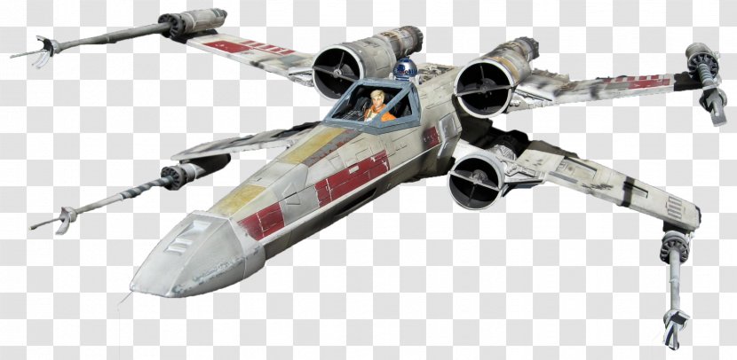 Luke Skywalker Star Wars: X-Wing Miniatures Game YouTube X-wing Starfighter - Death - Spaceship Transparent PNG