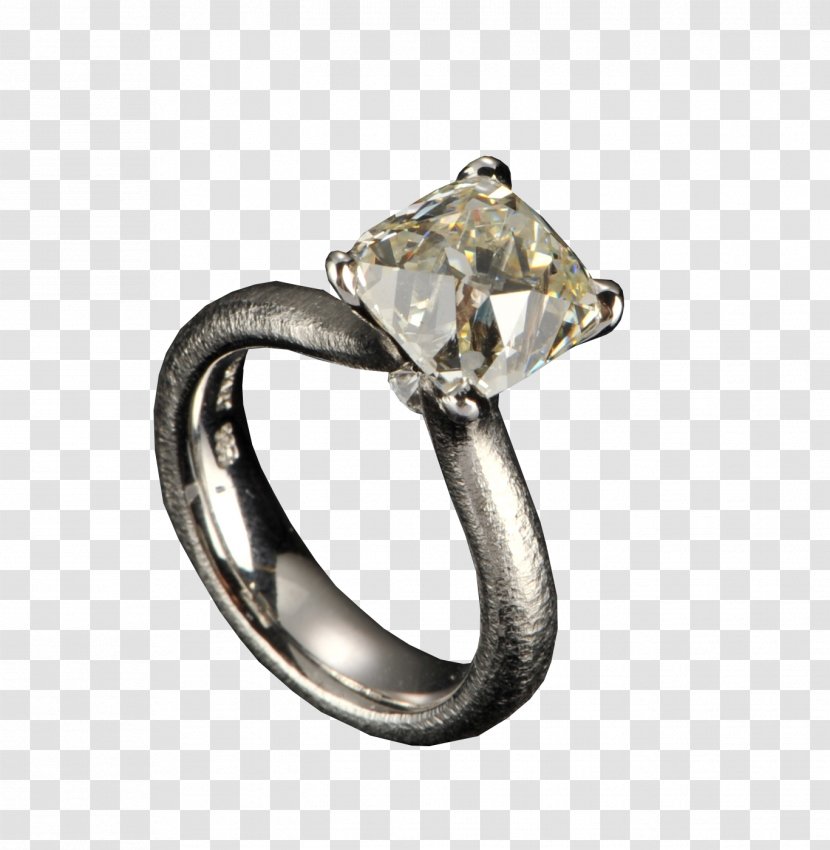 Earring Engagement Ring Wedding Diamond - Gemstone Transparent PNG