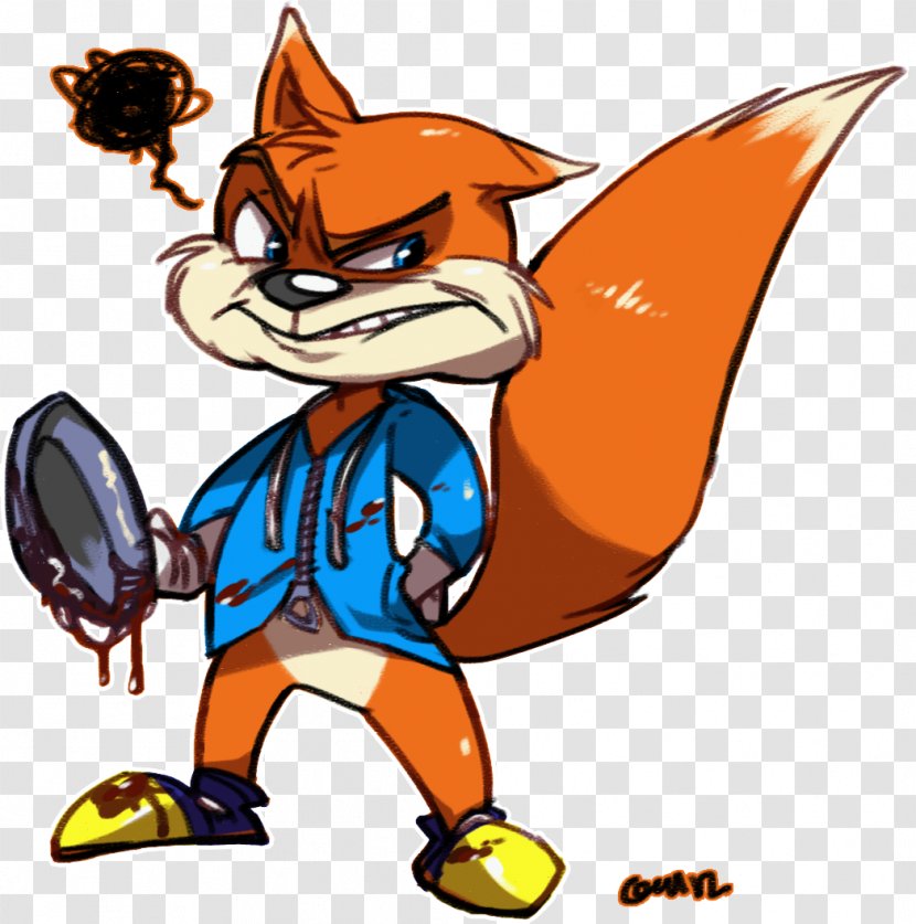 Conker's Bad Fur Day Conker: Live & Reloaded Video Game Conker The Squirrel Conkers - Tail - Cat Transparent PNG