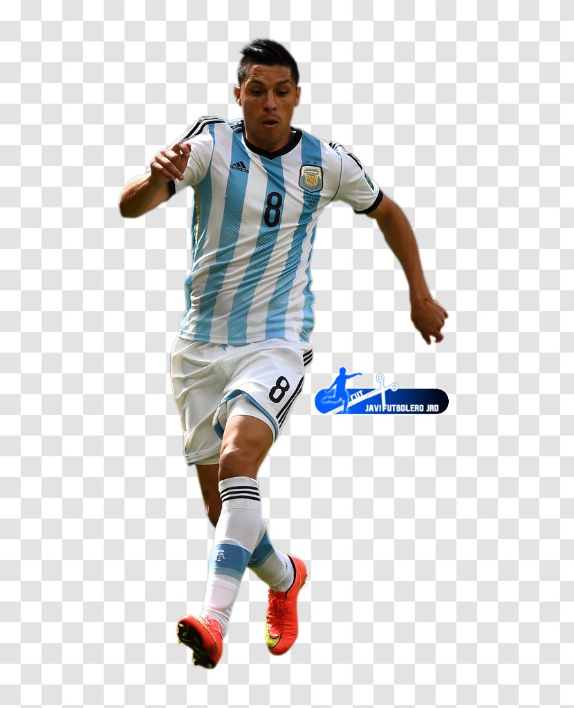 Enzo Pérez Argentina National Football Team Club Atlético River Plate Jersey Transparent PNG