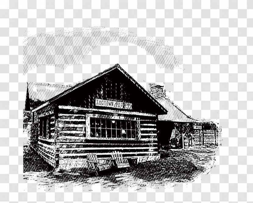 Shack Cottage House Hut Log Cabin Transparent PNG