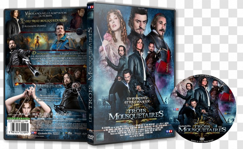 The Three Musketeers Blu-ray Disc 0 3D Film Action & Toy Figures - 3d - Mousquetaire Transparent PNG