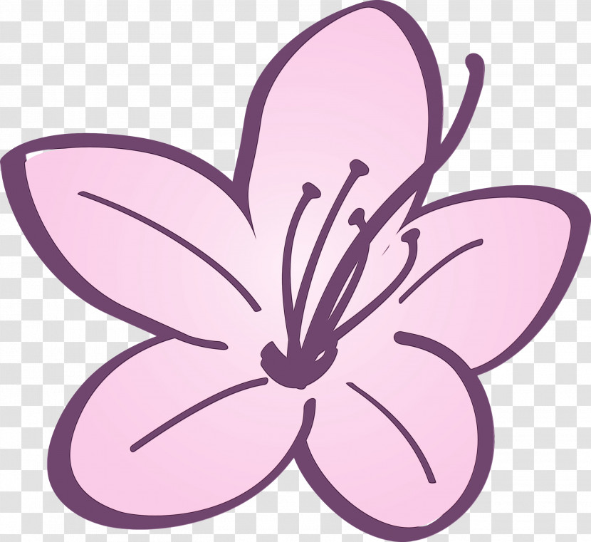 Violet Petal Purple Pink Lilac Transparent PNG