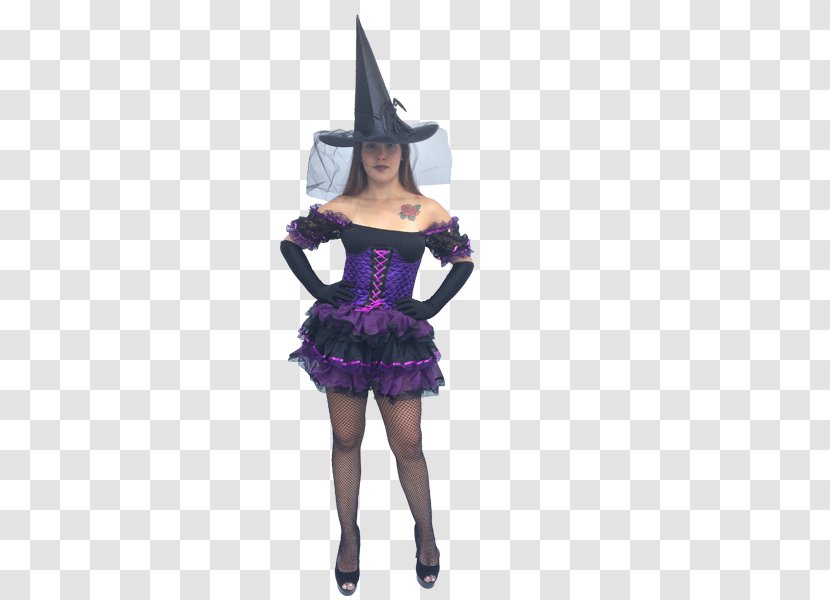 Costume Witchcraft Halloween Purple - Heart - Witch Transparent PNG