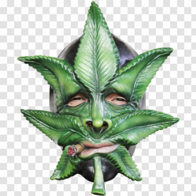 Cannabis Mask Halloween Costume Bong Transparent PNG