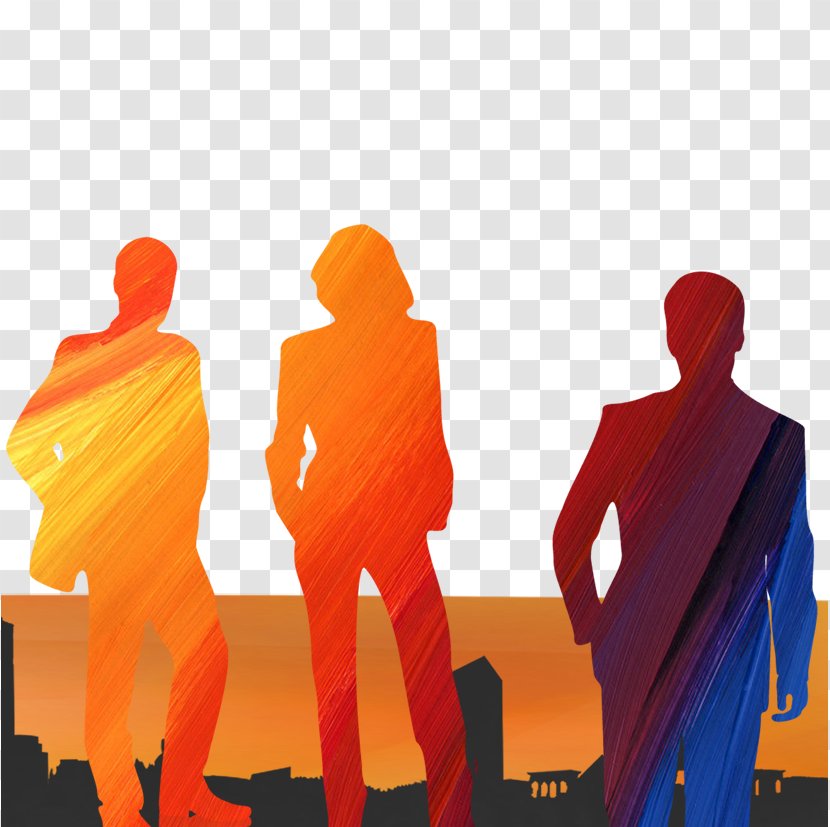 Graphic Design Silhouette Businessperson - Business Man Transparent PNG