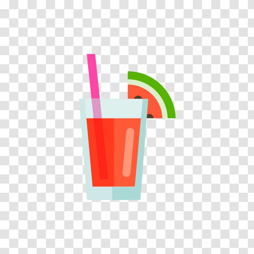 Orange Juice Cocktail Smoothie Watermelon - Red Drink Transparent PNG