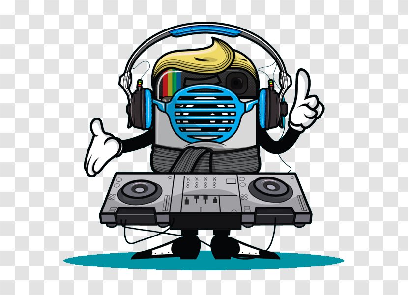 Cartoon - Frame - DJ Frankenstein Transparent PNG