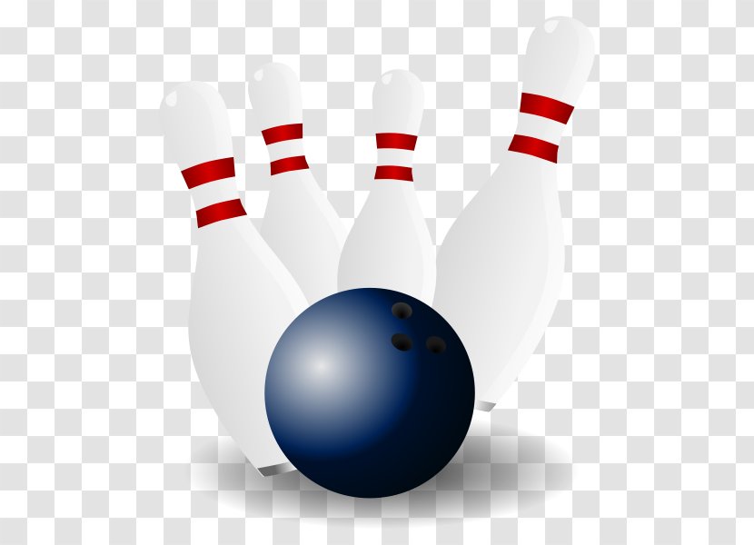 Bowling Ball Pin Strike Clip Art - Picture Of Transparent PNG