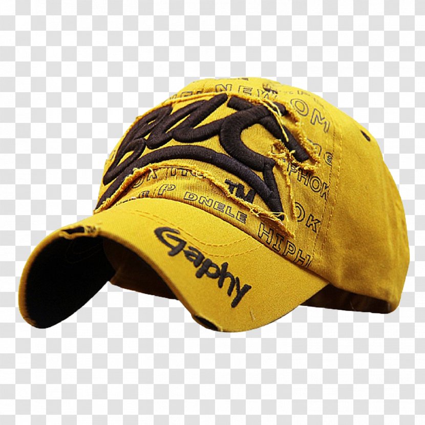 Hat Yellow Download - Baseball Cap Transparent PNG