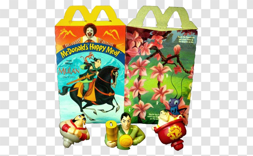 Toy McDonald's Mulan Product Happy Meal - Walt Disney Animated Classics Transparent PNG