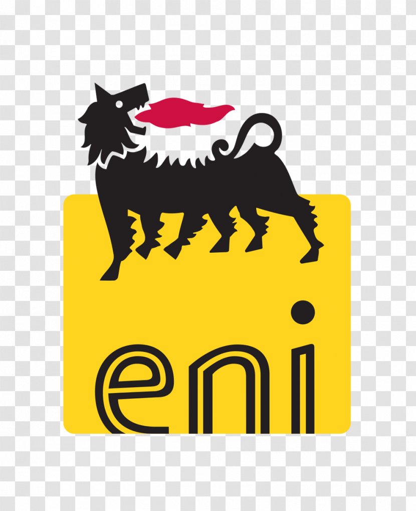 Eni Logo Petroleum Company Inarea - Black - Small To Medium Sized Cats Transparent PNG