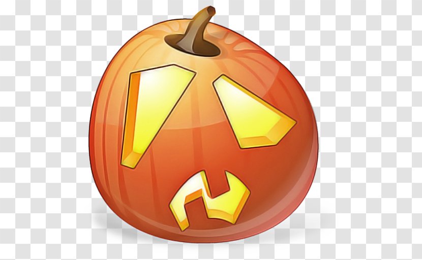Jack-o'-lantern - Vegetable - Logo Sign Transparent PNG