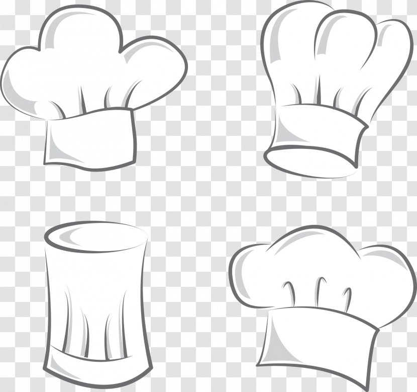 Cupcake Cook Bakery - Frame - Chef Hat Pictures Painted Transparent PNG