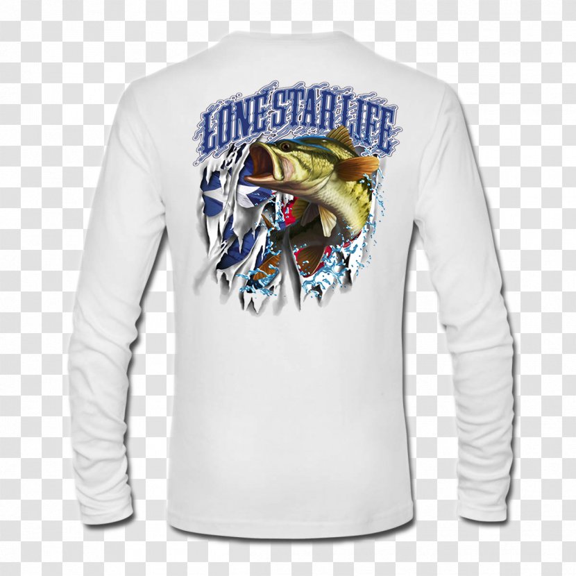 Long-sleeved T-shirt Clothing Lone Star Life - Decal Transparent PNG