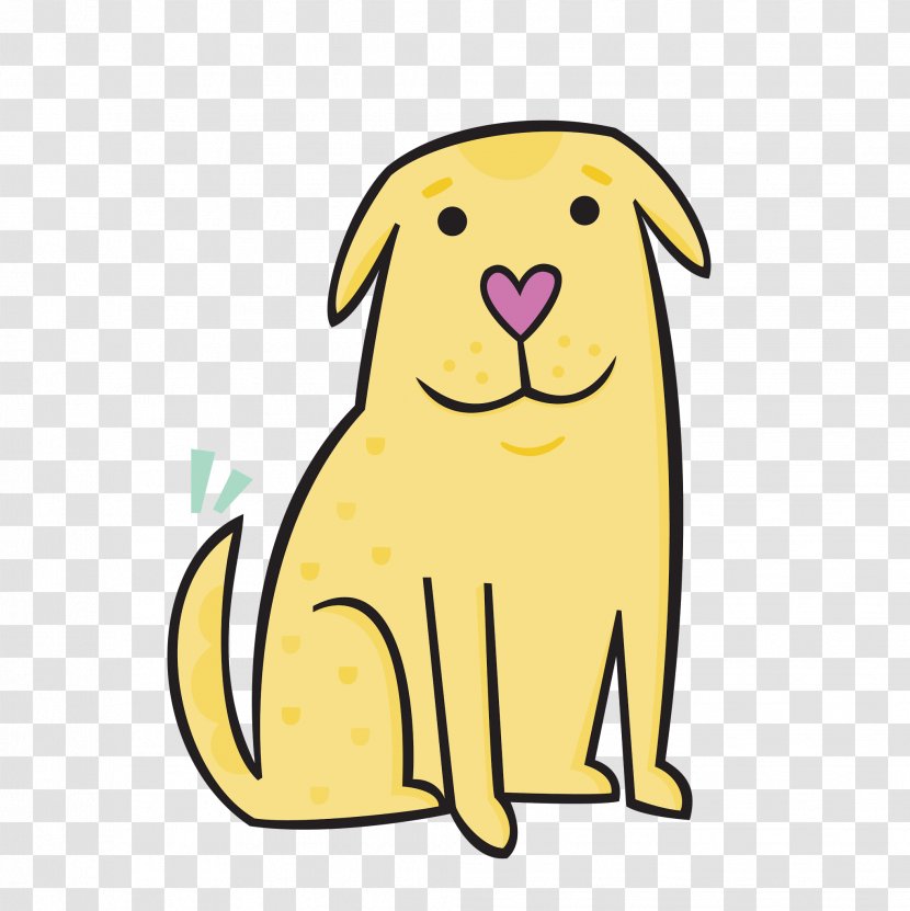 Golden Retriever Labrador Puppy Pet Dog Breed - Snout - Cartoon Transparent PNG