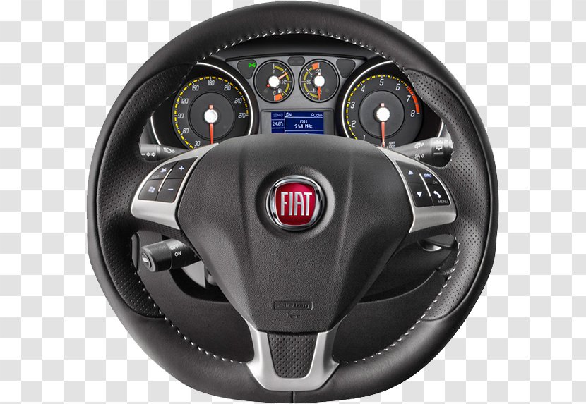 Fiat Punto Car Automobiles Strada - Hubcap Transparent PNG