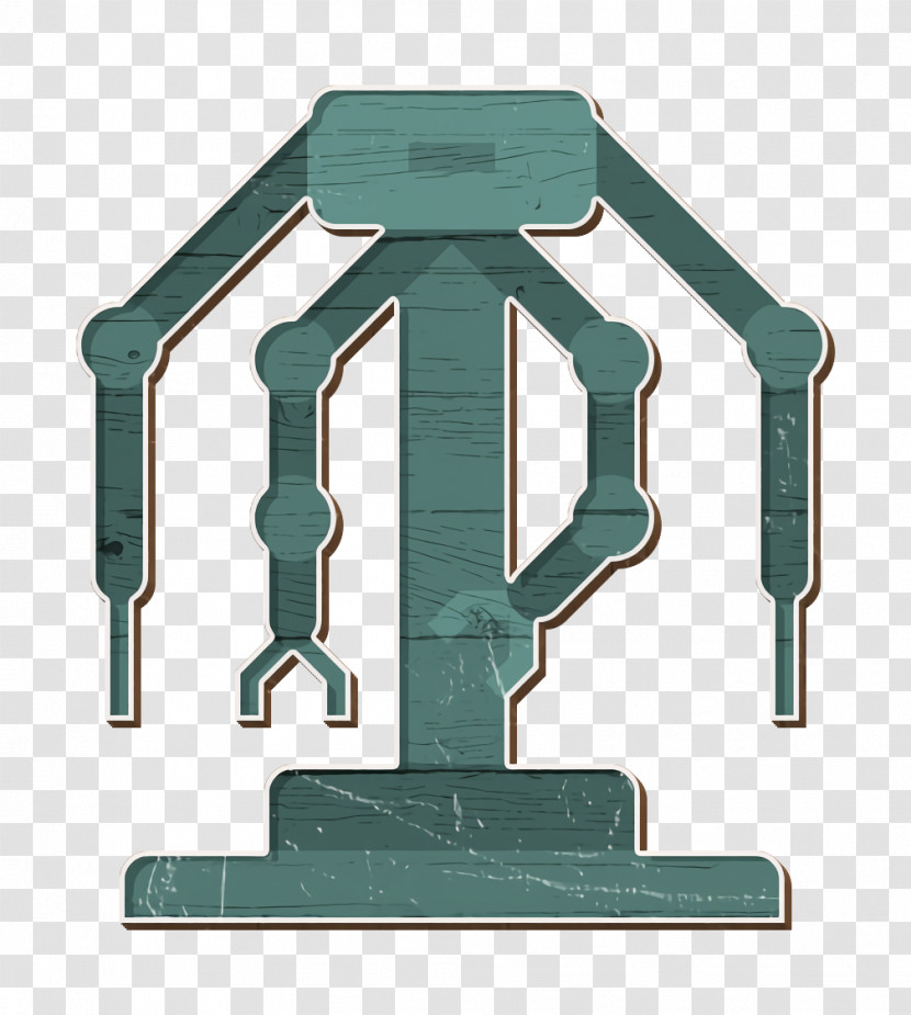 Robotics Icon Robotic Arm Icon Technologies Disruption Icon Transparent PNG