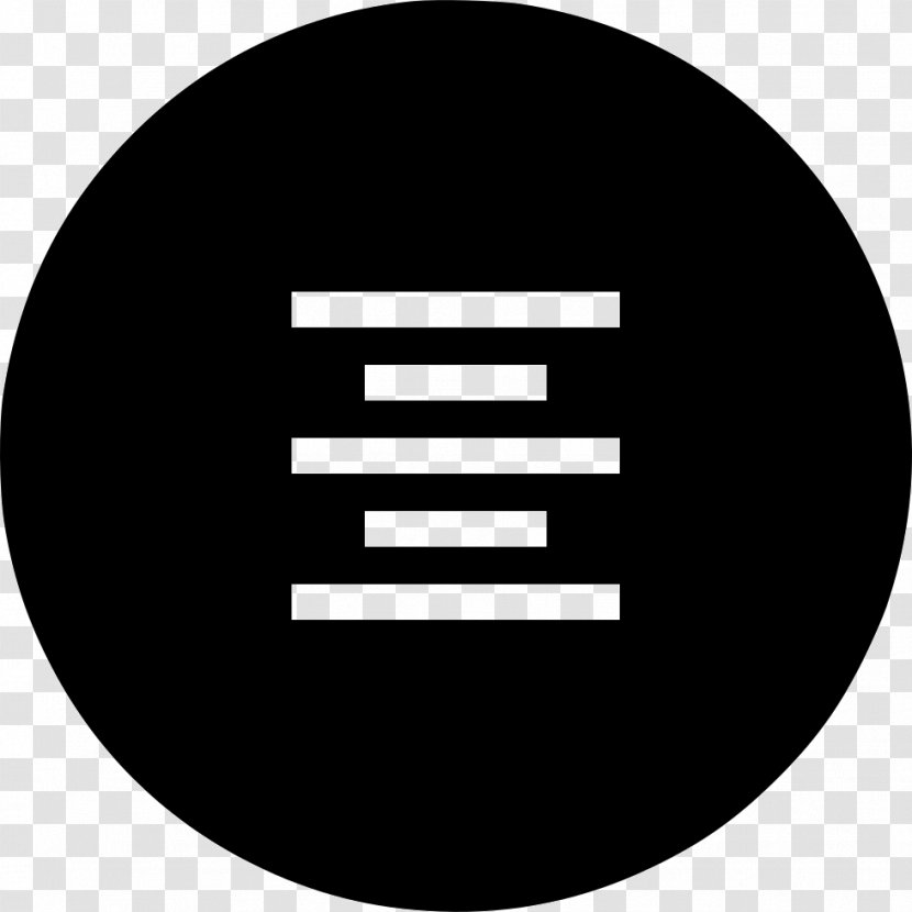 Black And White Logo Brand - Button - Symbol Transparent PNG