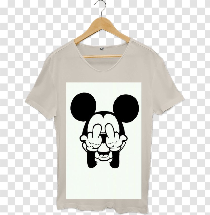 Mickey Mouse Minnie Oswald The Lucky Rabbit Walt Disney Company - Black Transparent PNG