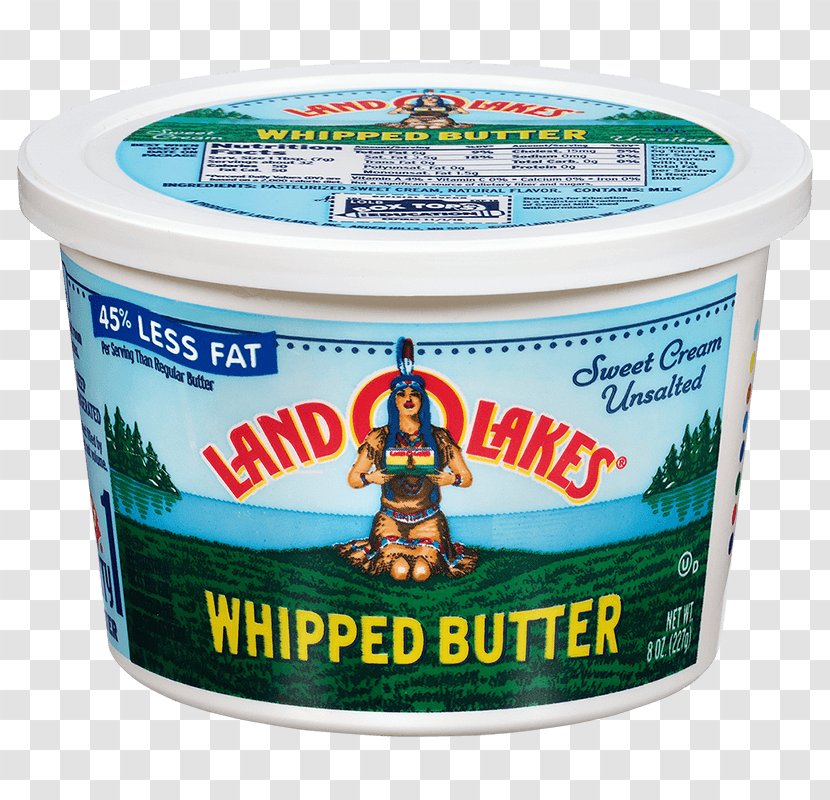 Land O'Lakes Cream Toast Unsalted Butter - Salt - Fresh Transparent PNG