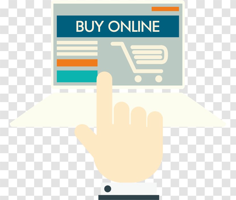 Online Shopping Cart - And Offline - Vector Transparent PNG