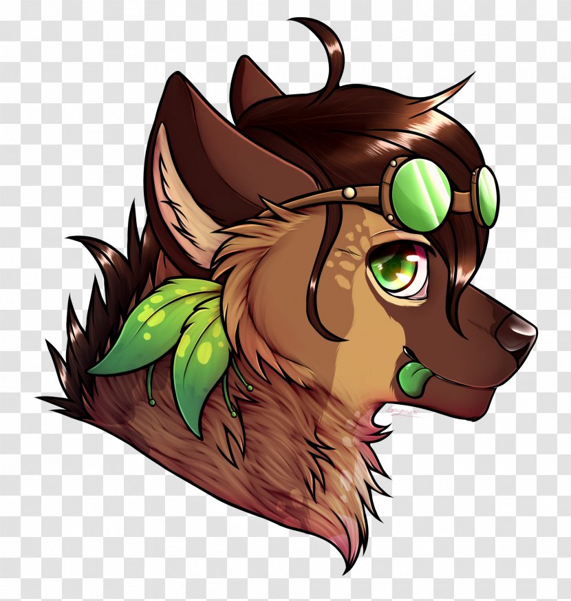 Canidae Dog Snout Cartoon - Mythical Creature Transparent PNG
