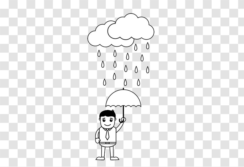 Rain Umbrella - Boy Transparent PNG