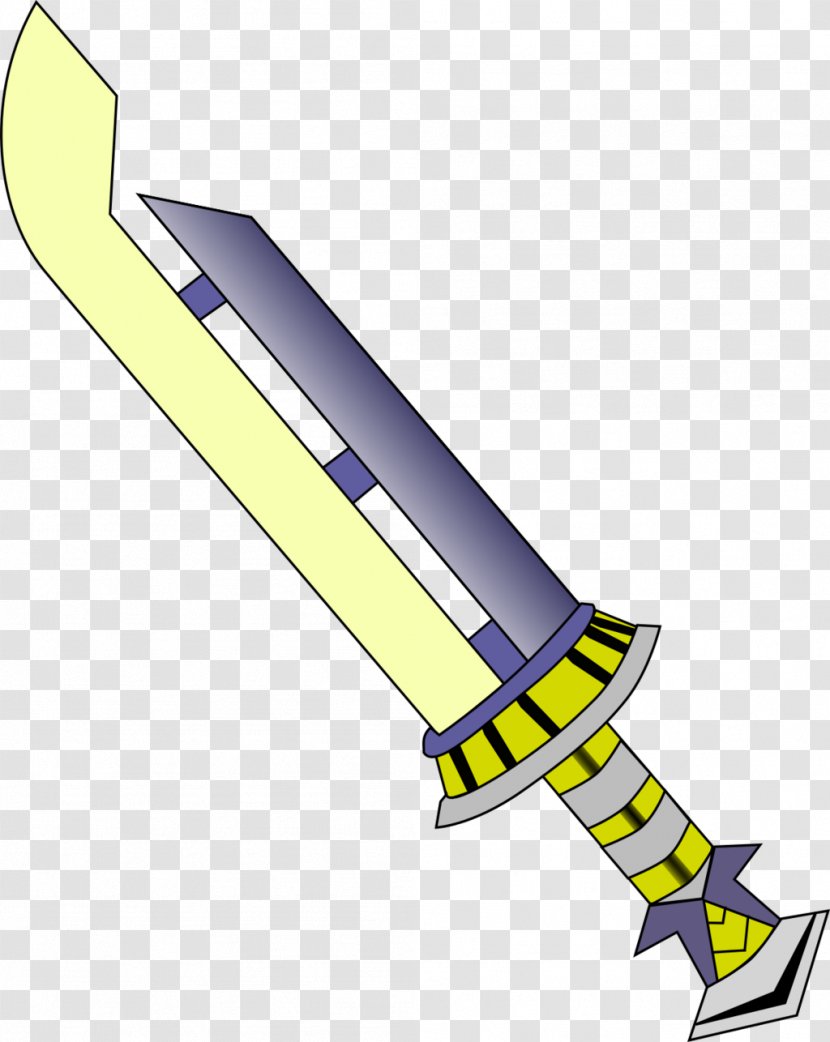 The Legend Of Zelda: Majora's Mask Link Sword Weapon Video Game - Razor Transparent PNG