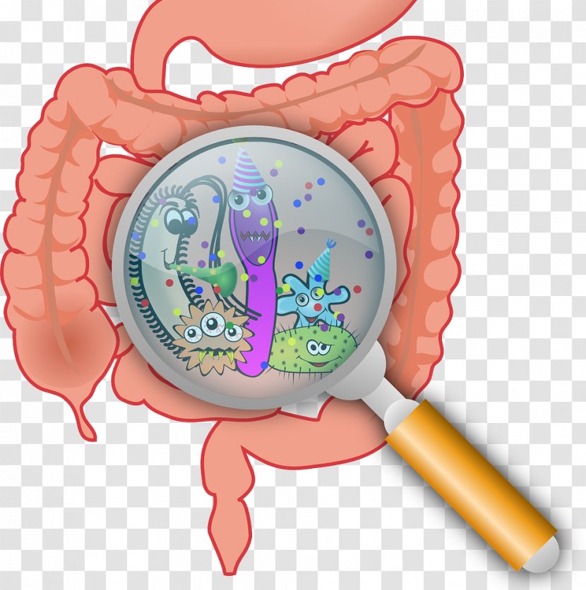 Gastrointestinal Tract Gut Flora Disease Leaky Syndrome - Silhouette - Health Transparent PNG