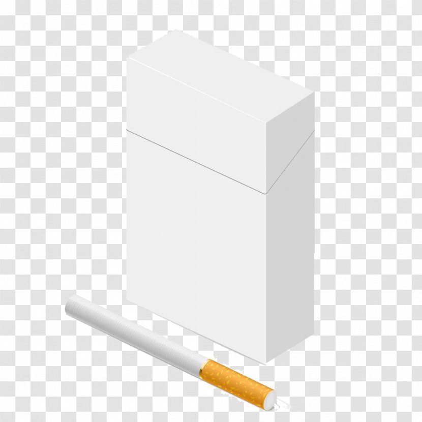 Material Angle - White Cigarette Design Templates Transparent PNG