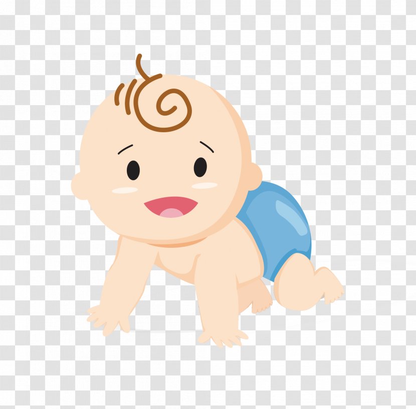 Infant Diaper Baby-led Weaning Child Parent - Head - Baby Drawings Transparent PNG