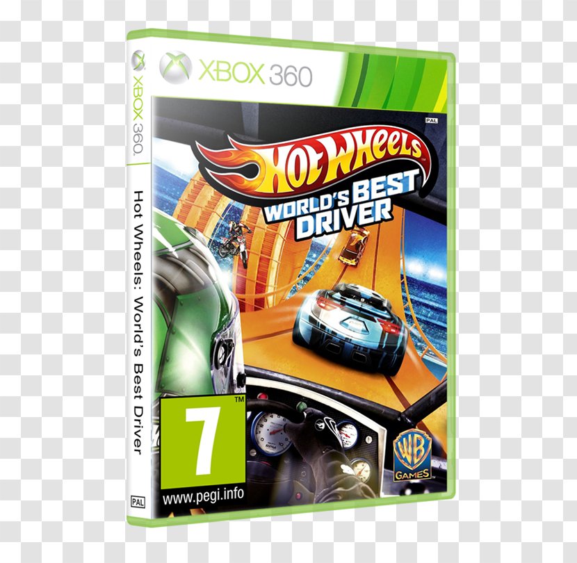 Hot Wheels: World's Best Driver Xbox 360 Wii U Lego City Undercover Wheels Battle Force 5 - Video Game Software Transparent PNG