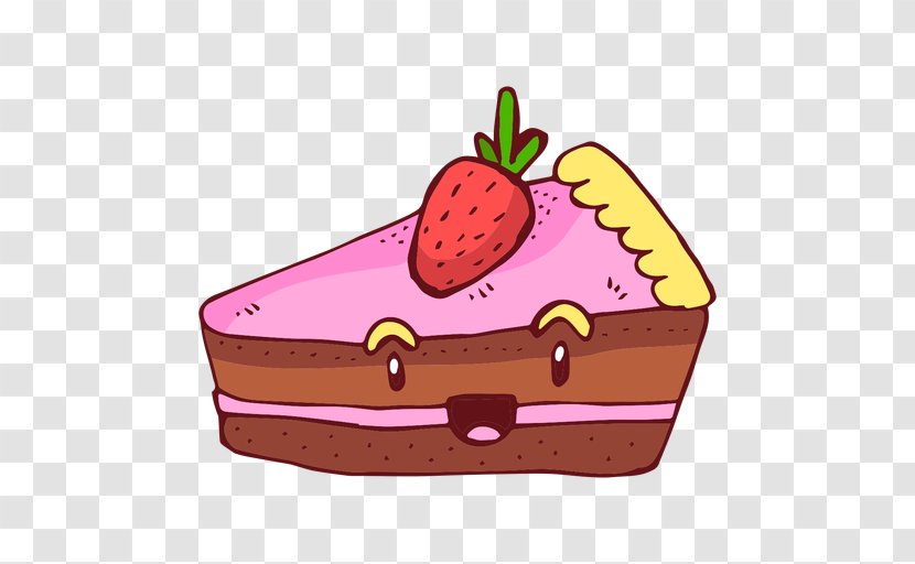 Strawberry Pie Tart Apple Cake - Cartoon Transparent PNG