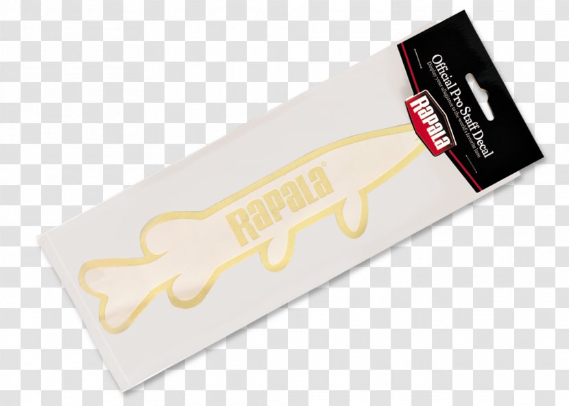 Rapala Northern Pike Walleye Fishing Decal - Fish Hook Transparent PNG