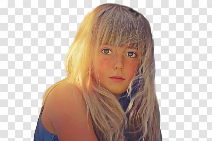 Little Girl - Hair - Lace Wig Portrait Transparent PNG