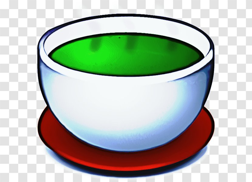 Green Circle - Tableware Transparent PNG