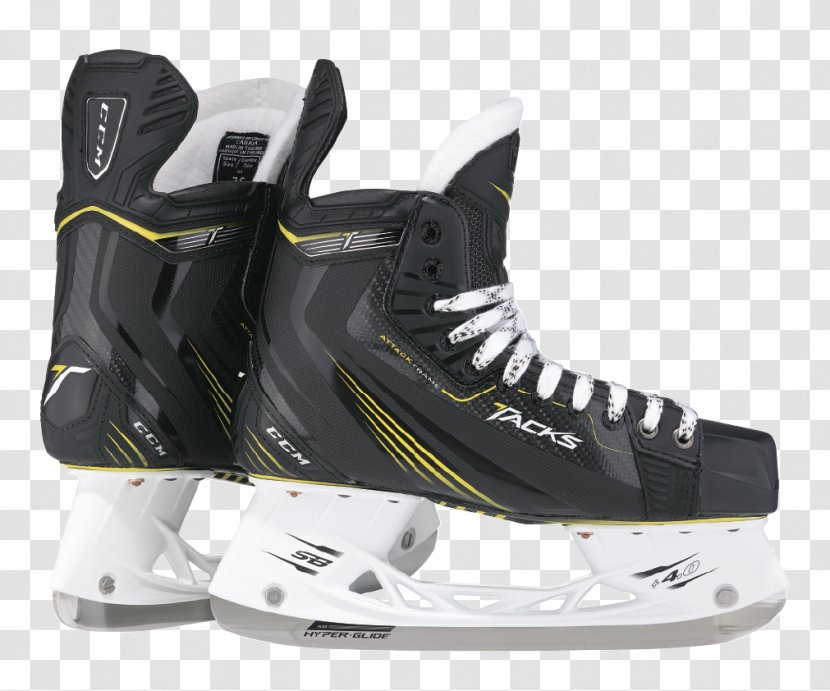 Ice Hockey Equipment CCM Skates Bauer - Athletic Shoe Transparent PNG