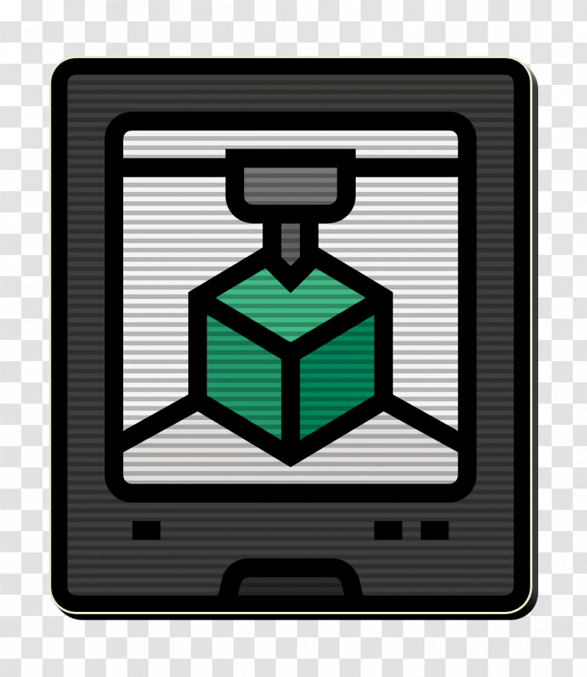 Technologies Disruption Icon 3d Printing Icon Scanner Icon Transparent PNG