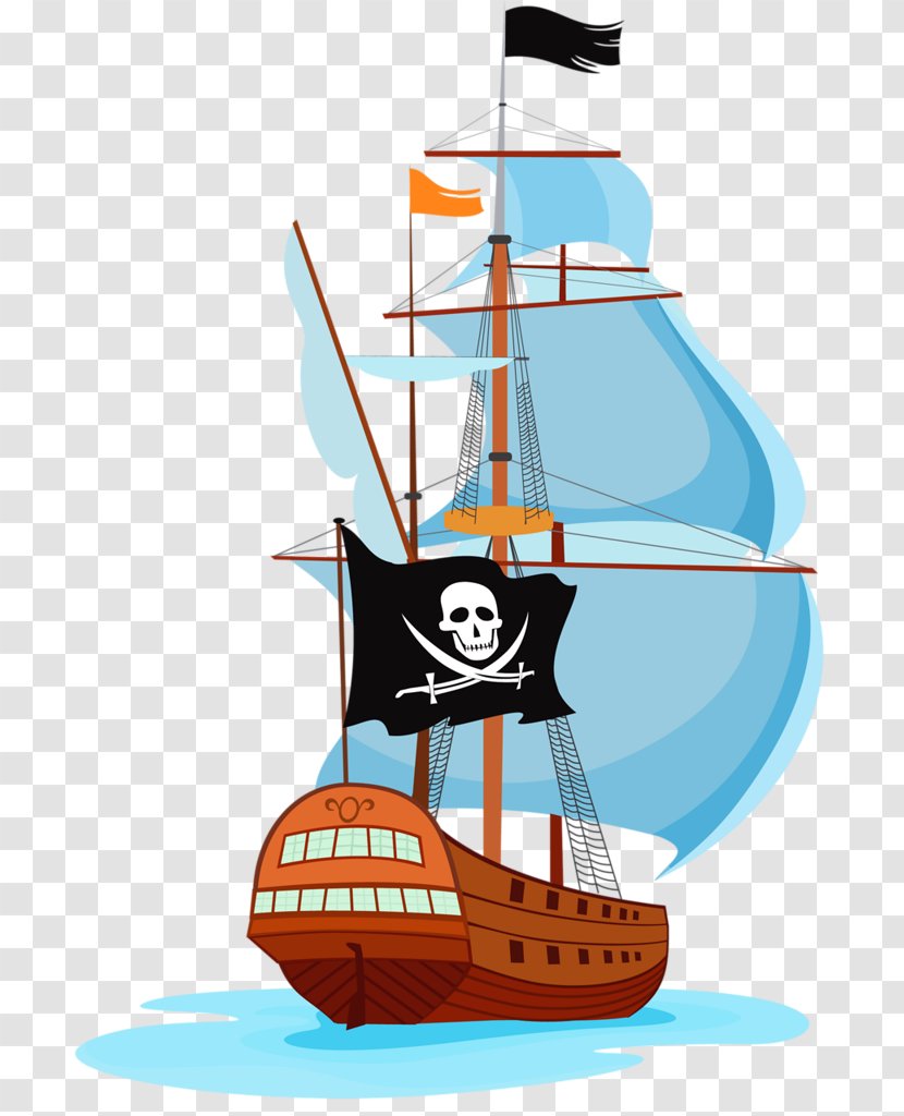 Brigantine Ship Clip Art Transparent PNG