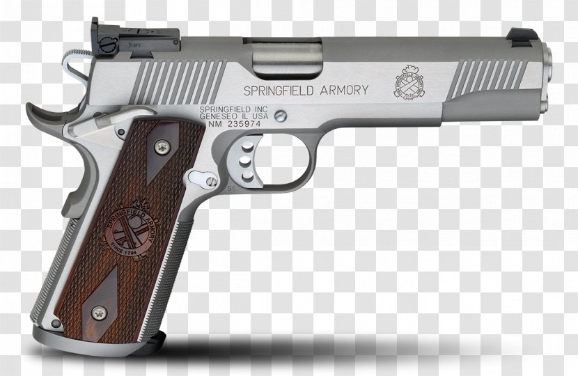 Springfield Armory M1911 Pistol .45 ACP Semi-automatic Automatic Colt - Semiautomatic Transparent PNG