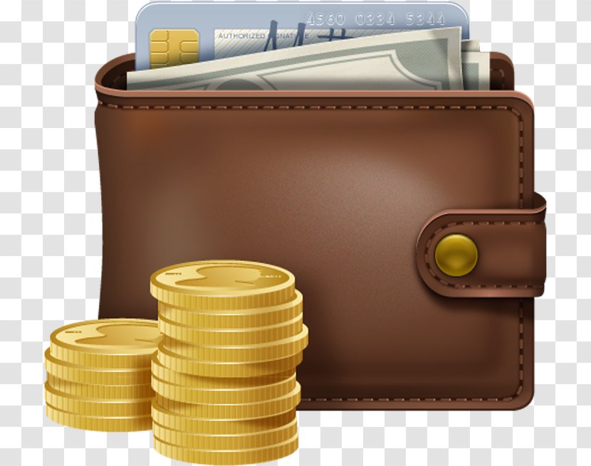 Wallet Money Coin Purse - Clip Transparent PNG