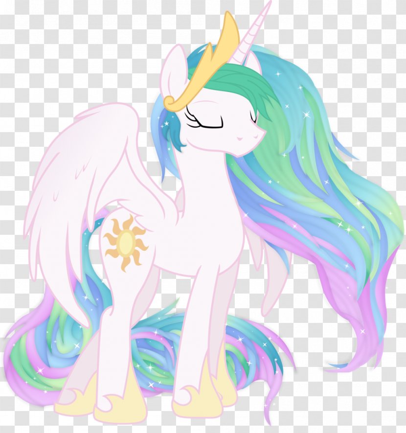 Princess Celestia Pony Twilight Sparkle Image Horse - Mythical Creature - Angry Transparent PNG