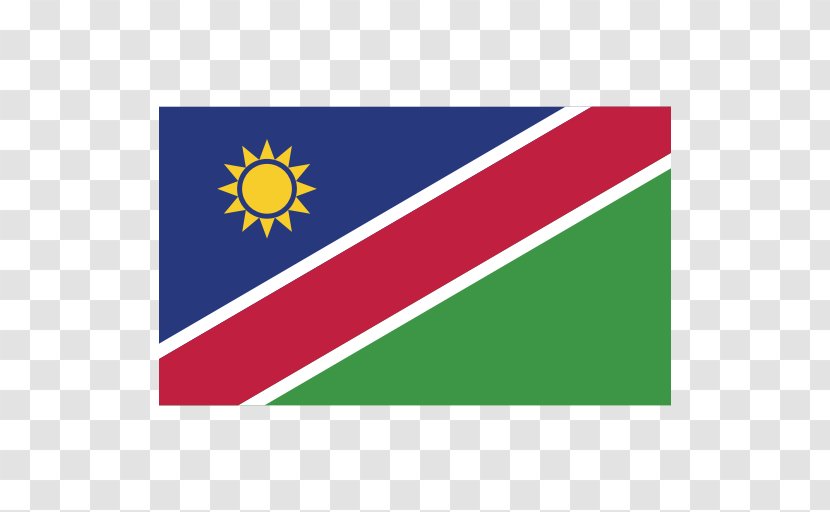 Flag Of Namibia Oshana Region National - Brand - Text Transparent PNG