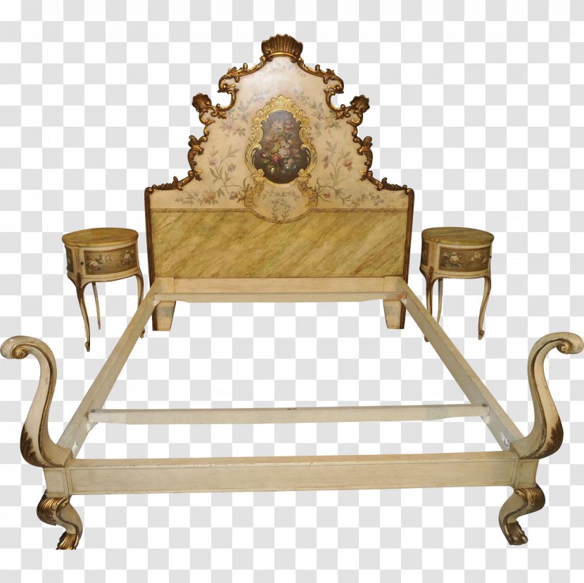 Bedside Tables Antique Bedroom Transparent PNG