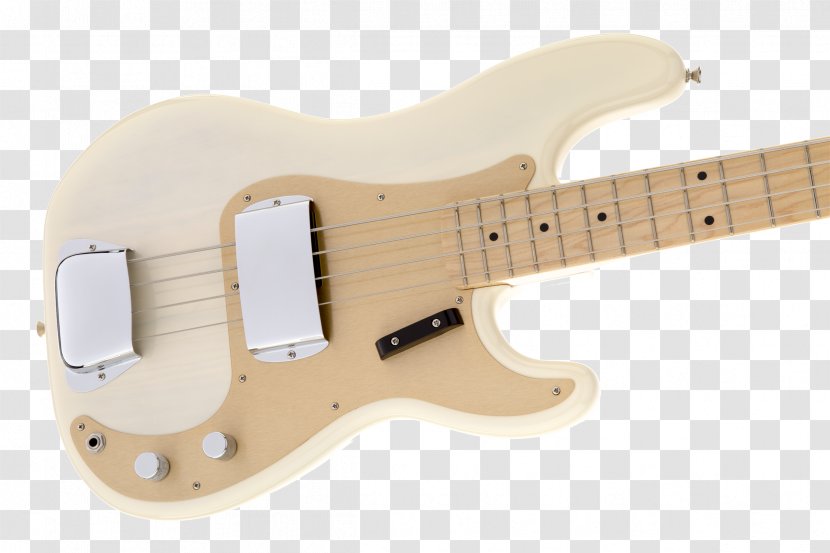 Electric Guitar Bass Fender American Vintage '58 Precision Elite - Watercolor Transparent PNG