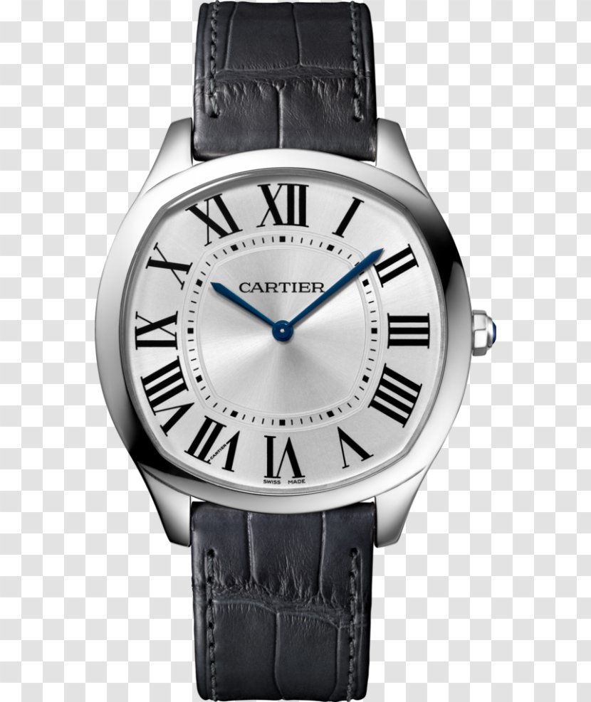 Cartier Tank Salon International De La Haute Horlogerie Watchmaker - Watch Strap Transparent PNG